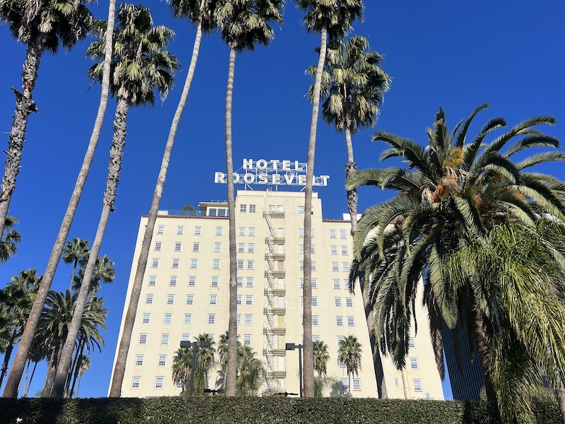 Los Angeles Off Road _ Jeu de piste _ Hollywood Boulevard_Roosvelt Hotel
